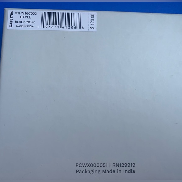 Cole Hann Men’s card holder in black leather - Picture 5 of 5